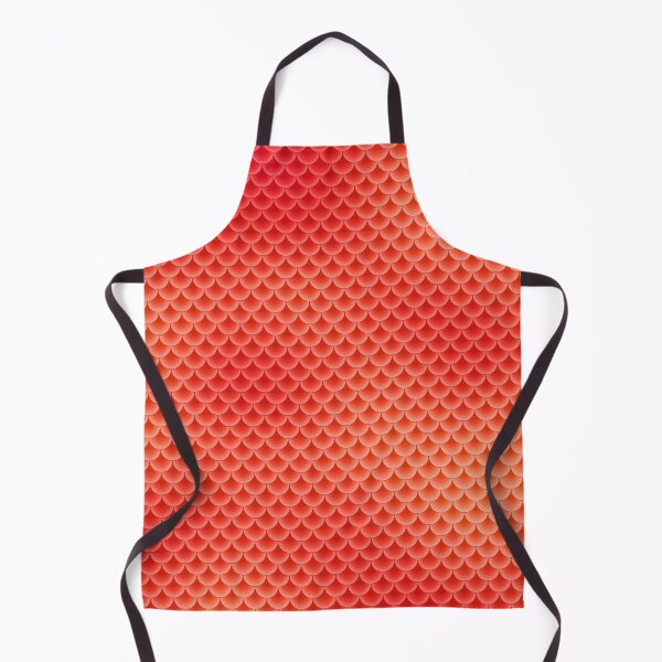 Item preview, Red Scallops Pattern designed and sold by houseofwray.