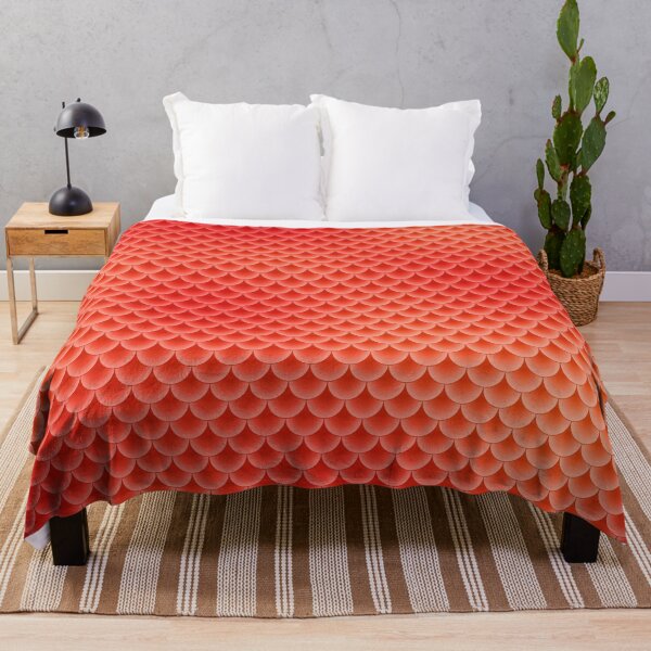 Item preview, Red Scallops Pattern designed and sold by houseofwray.
