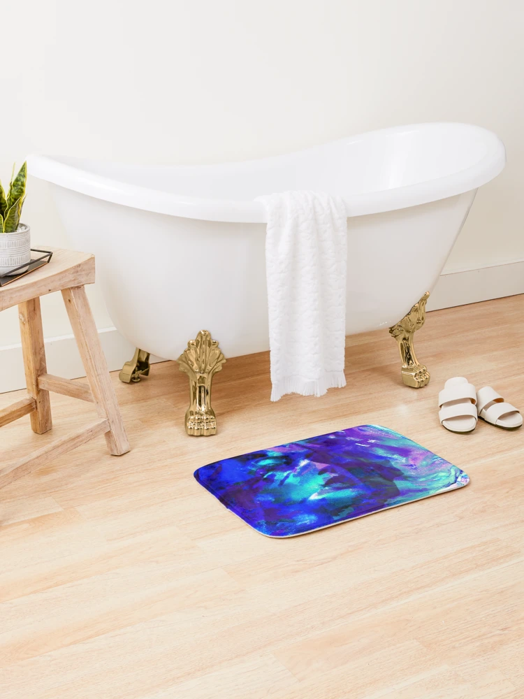 Thumbnail 2 of 6, Bath Mat, Emerging designed and sold by TiltedCode.