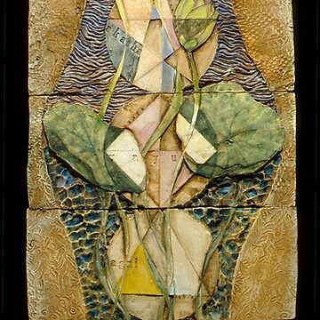 Artwork thumbnail, Lotus I: sacred geometry by mona shiber