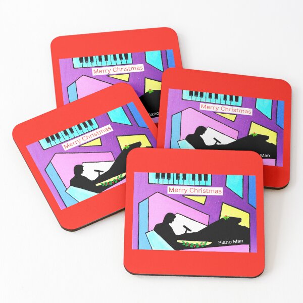 Item preview, Christmas Card. Abstract art. The Piano Man designed and sold by Bagsyrose.