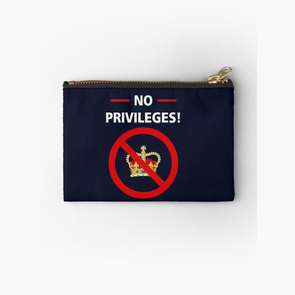 Item preview, No privileges | abolish the monarchy designed and sold by Simeon	 Dorelus.