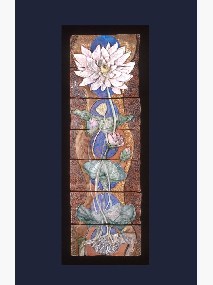 Thumbnail 4 of 4, Samsung Galaxy Phone Case, Lotus II: body energetics designed and sold by MonaShiber.