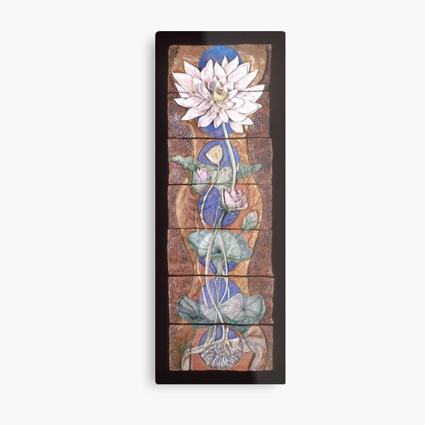 Lotus II: body energetics Metal Print