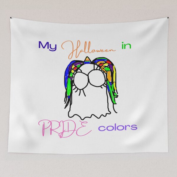 Item preview, My Halloween in PRIDE colors  designed and sold by Maca G.