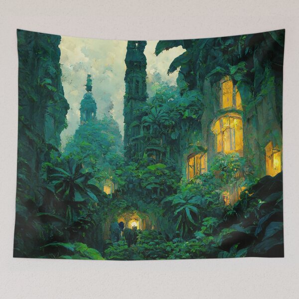 Item preview, Overgrown Paradise designed and sold by NeuroChroma.