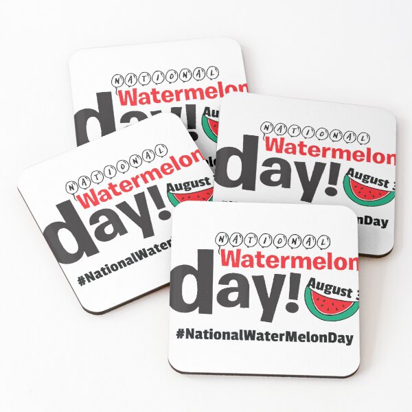 Item preview, National Watermelon Day August 3rd T shirt. Watermelon designed and sold by Collinsfrazzles.
