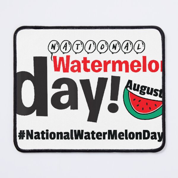 Item preview, National Watermelon Day August 3rd T shirt. Watermelon designed and sold by Collinsfrazzles.