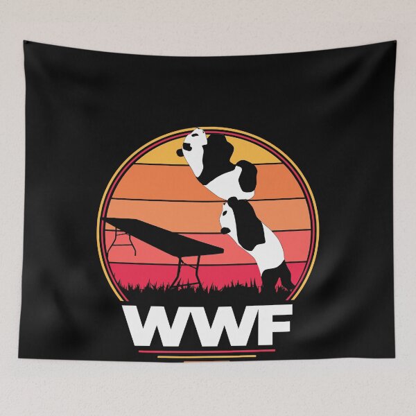 Item preview, Wwf wrestling pandas designed and sold by TaylorChaltha1.