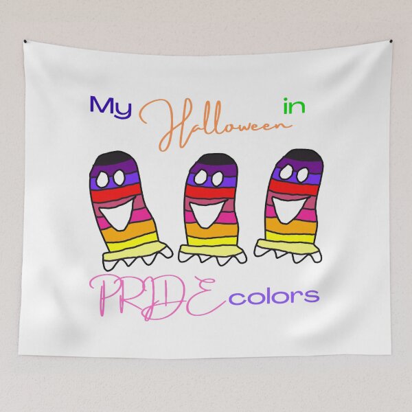 Item preview, My Halloween in PRIDE colors #2 designed and sold by Maca G.