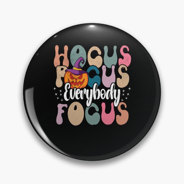 Artikelvorschau, Hocus Pocus Everybody Focus Teacher Spooky Ghost Halloween entworfen und verkauft von Zulfiqqar.