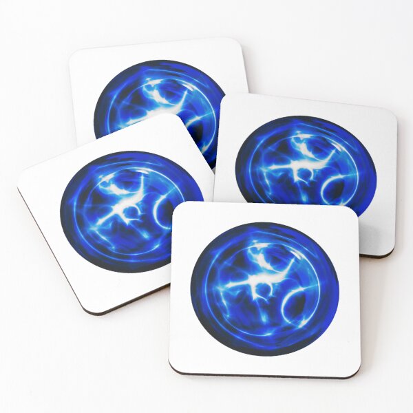 Item preview, Blue Futuristic Energy Circle design designed and sold by Dven-Clothes.
