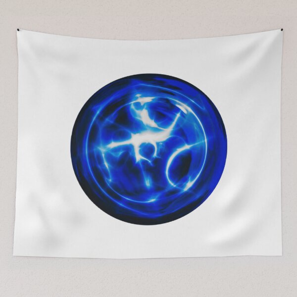 Item preview, Blue Futuristic Energy Circle design designed and sold by Dven-Clothes.