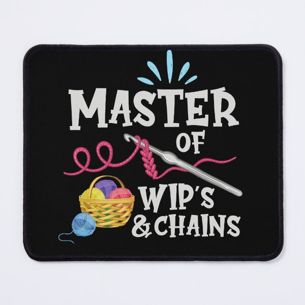 Item preview, Master of WIP's and chains - crochet designed and sold by EvergreenWhimsy.