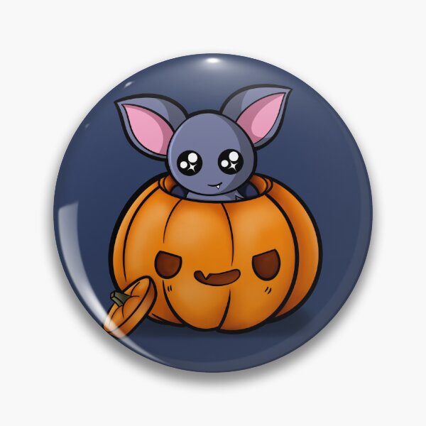 Item preview, Peek-a-Pumpkin Bat designed and sold by Raznay.