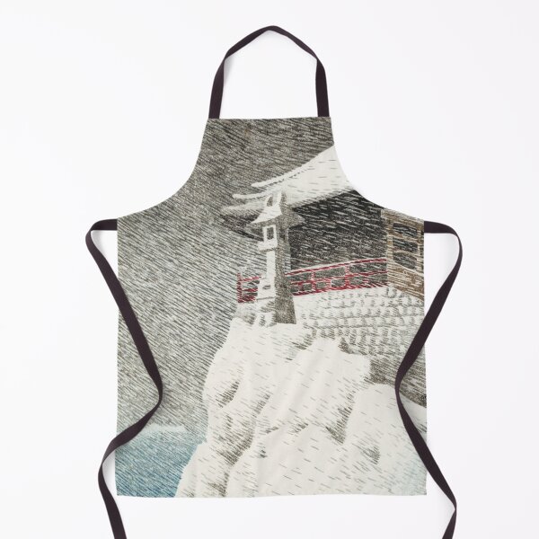 Item preview, Kannon Temple at Abuto by Kawase Hasui designed and sold by Takeda-art.