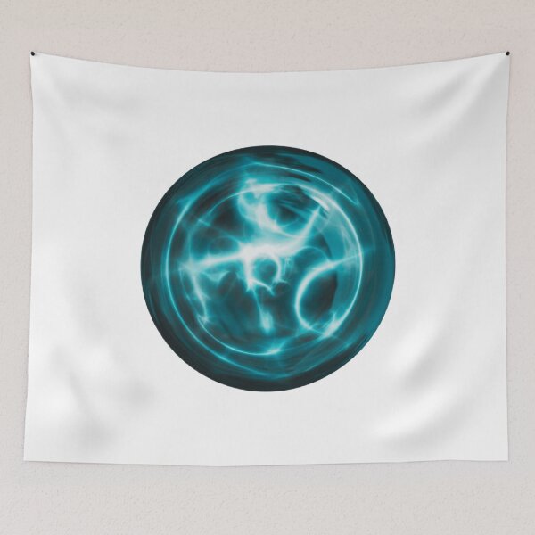 Item preview, Turquoise Futuristic Energy Circle design designed and sold by Dven-Clothes.