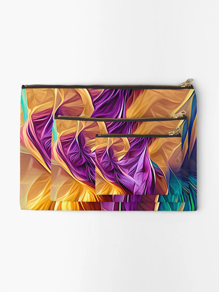 Thumbnail 2 of 4, Zipper Pouch, Entangled designed and sold by TiltedCode.