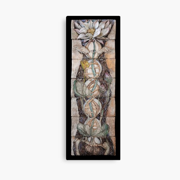Lotus IV: science & spirit Canvas Print
