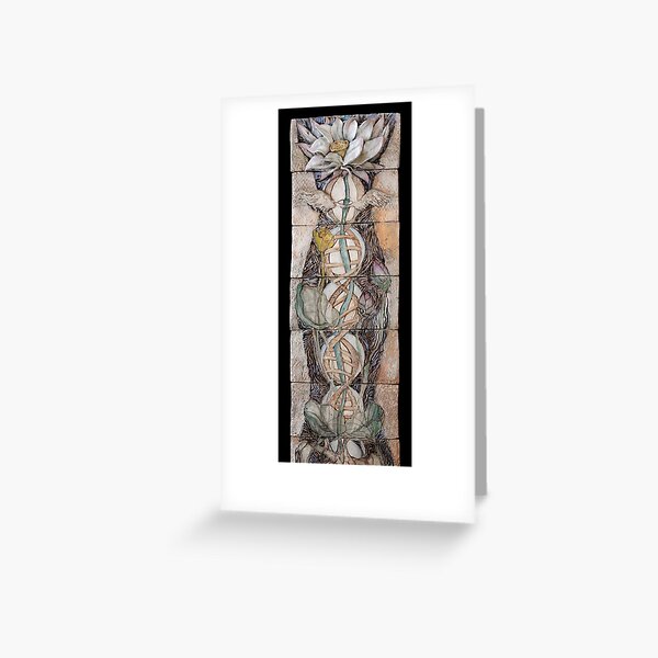 Lotus IV: science & spirit Greeting Card