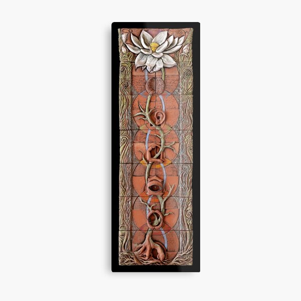 Lotus VII: sense doors Metal Print