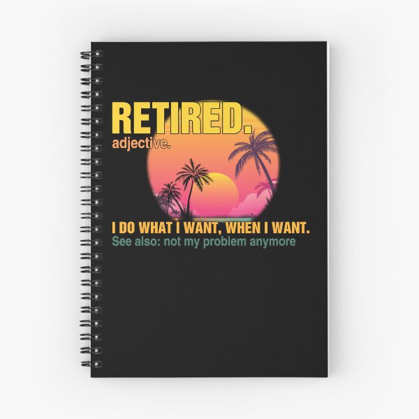 Item preview, Retired 2022 Not My Problem Anymore Funny Vintage Retirement designed and sold by Simeon	 Dorelus.