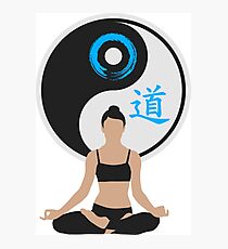 Jing Jang - Harmony - Yoga - Joga Photographic Print