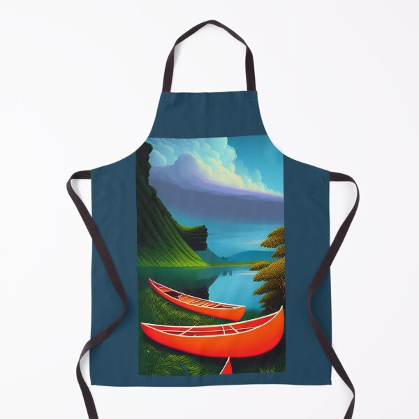 Item preview, Lake with canoes designed and sold by Gaspar Avila.