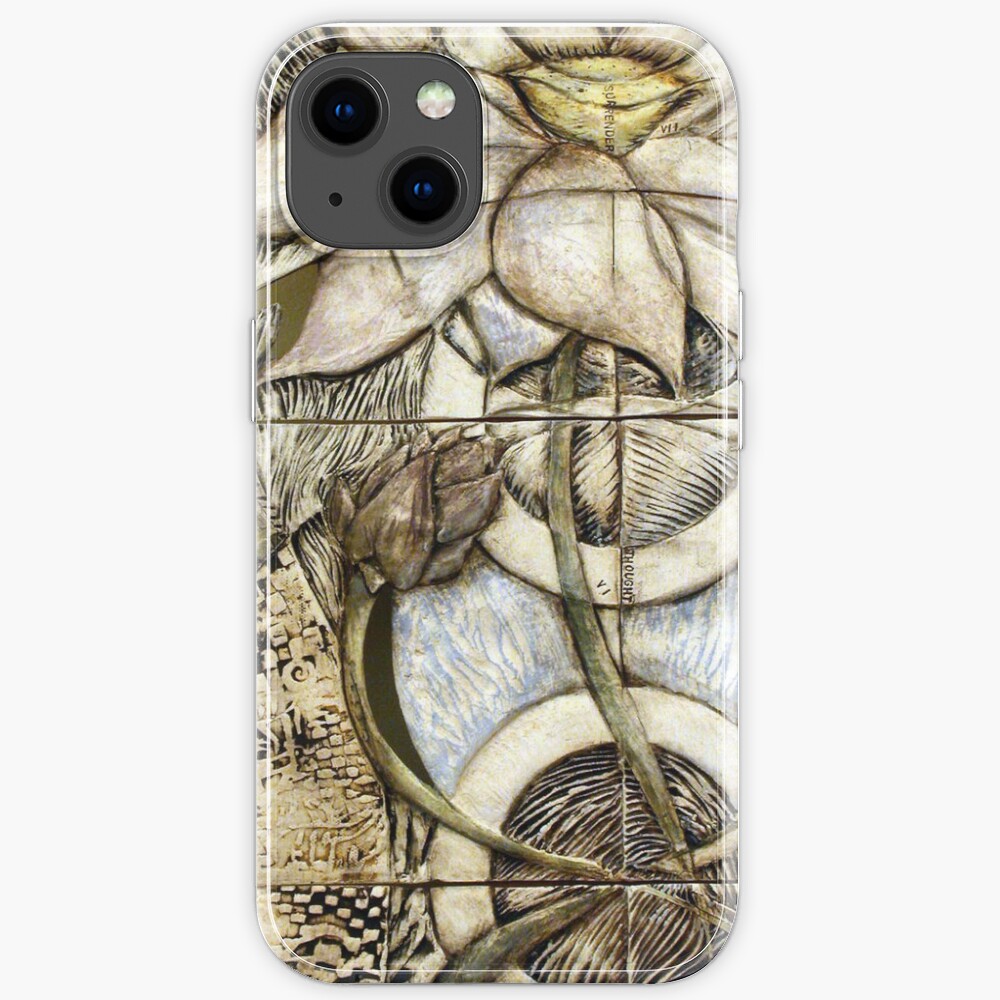 Lotus V: subtle energy (detail) iPhone Case