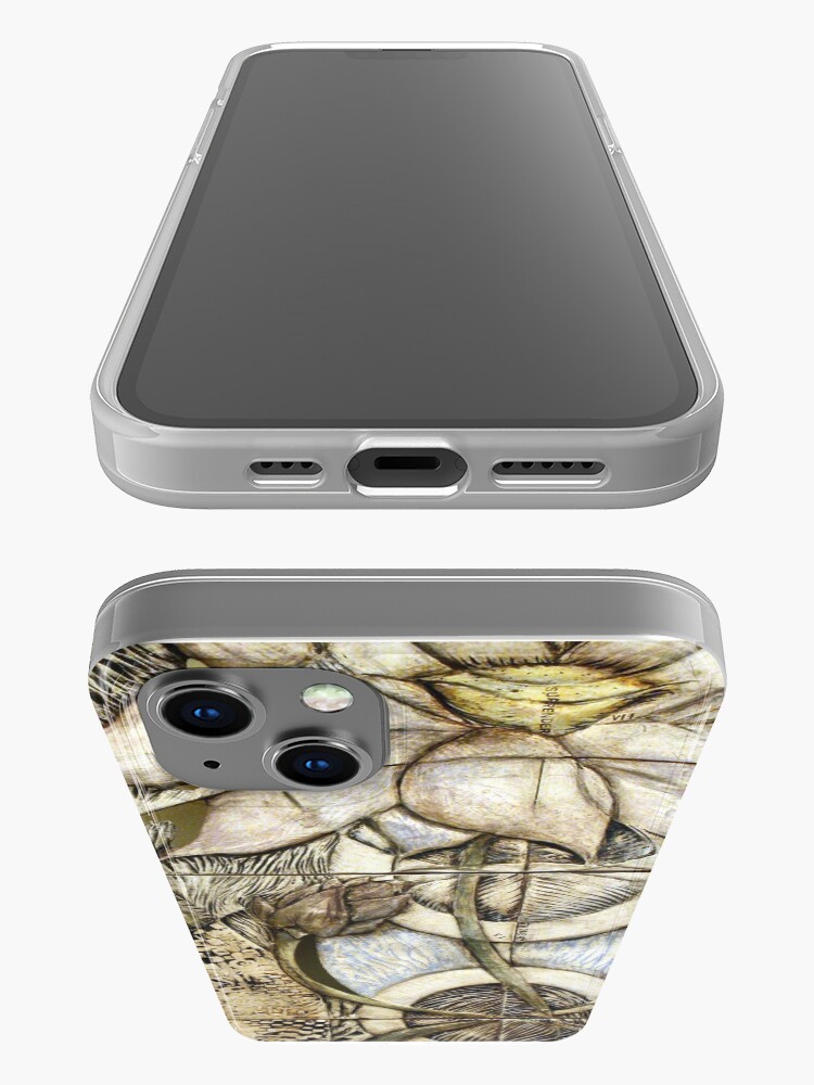 Alternate view of Lotus V: subtle energy (detail) iPhone Case