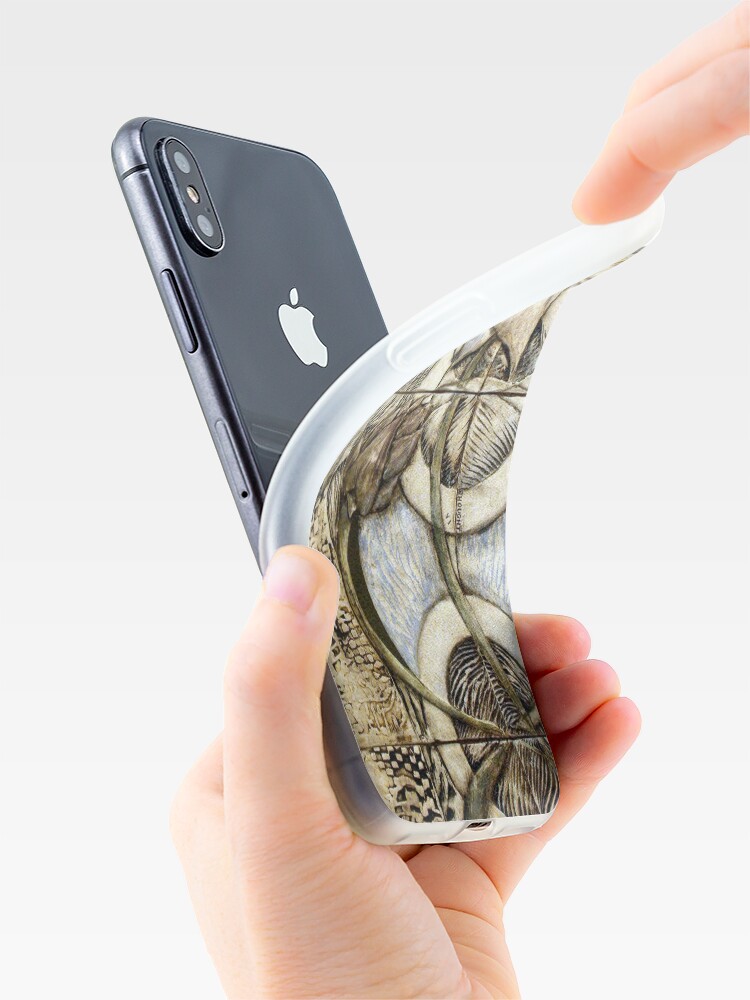 Alternate view of Lotus V: subtle energy (detail) iPhone Case & Cover