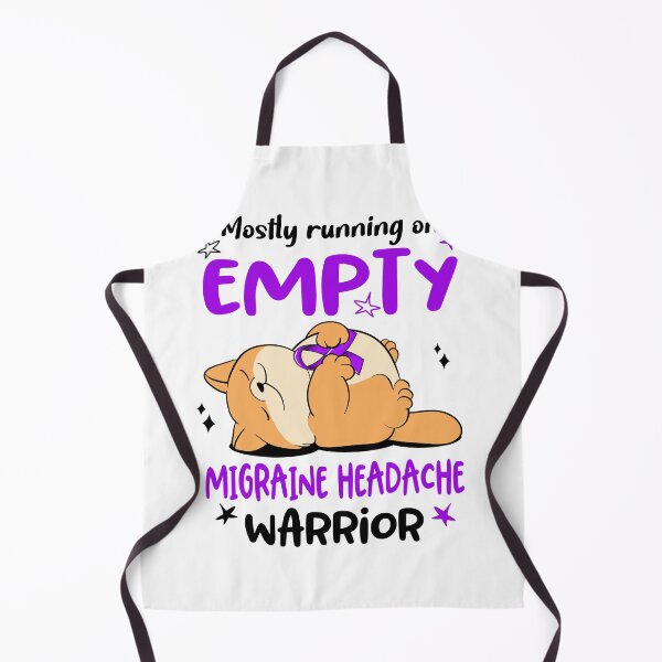 Item preview, Mostly running on Empty Migraine Headache Warrior designed and sold by ElizabethS809.