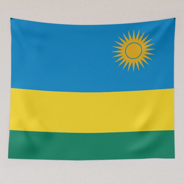 Item preview, Rwanda flag  designed and sold by flagshop.