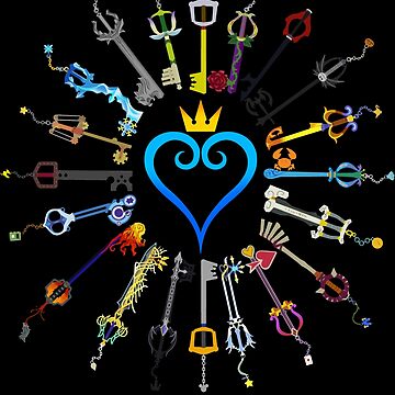 Imagen de la obra Llaves espada de Kingdom Hearts de KennethHe