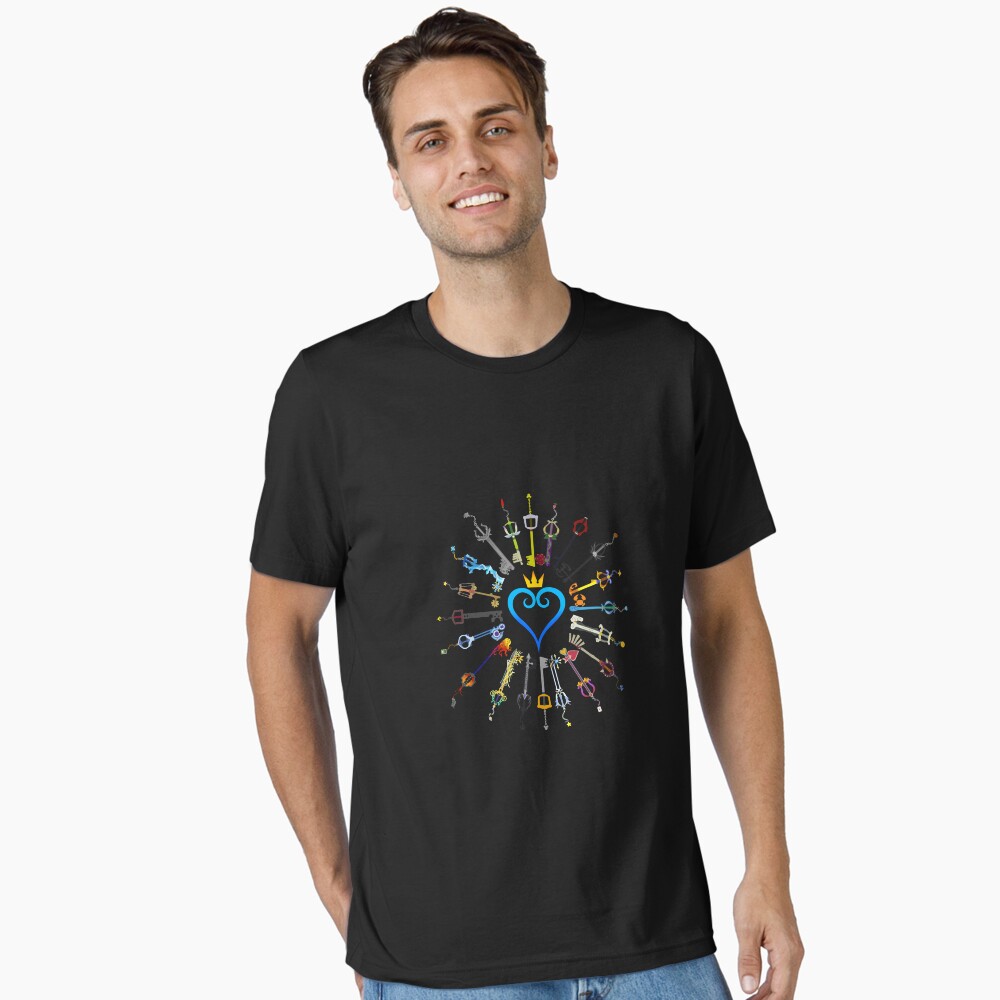 Vista previa del artículo con la obra «Camiseta esencial», diseñado y vendido por KennethHe.