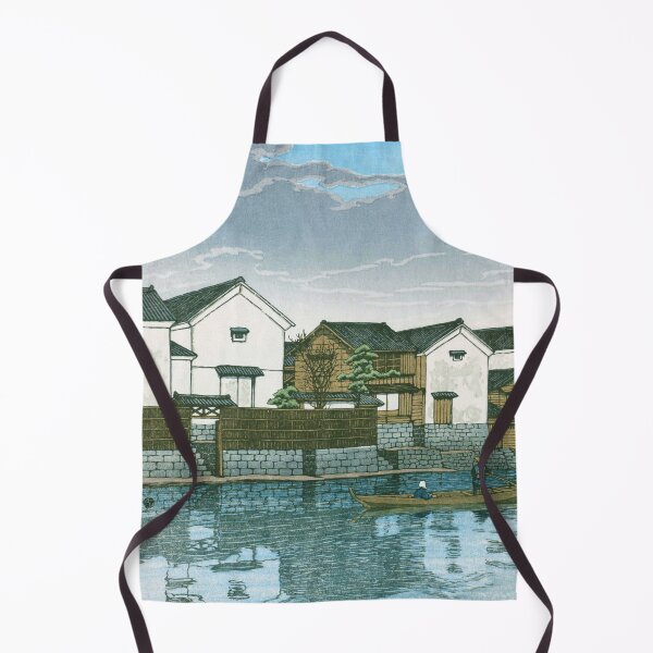 Item preview, Cloudy Day in Matsue Izumo by Kawase Hasui designed and sold by Takeda-art.