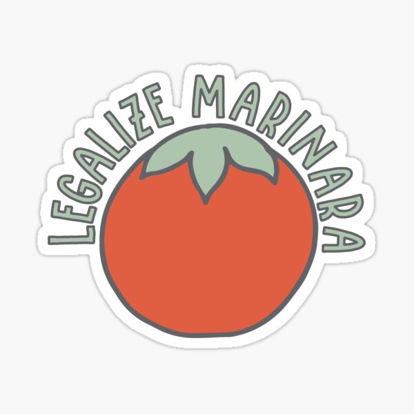 Legalize Marinara Sticker