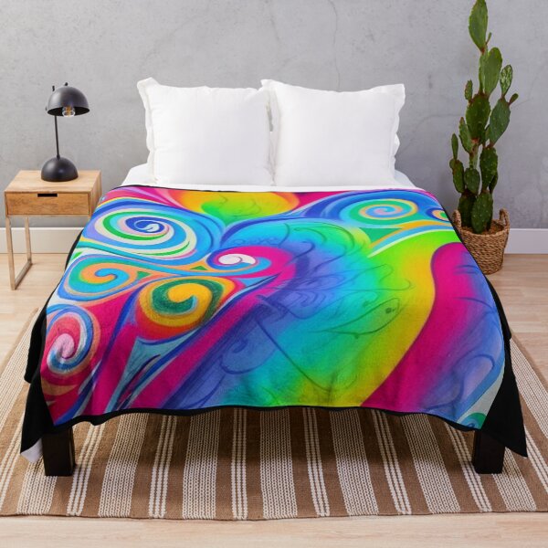 Item preview, Rainbow Swirls 3 designed and sold by Ashley Gagnon.