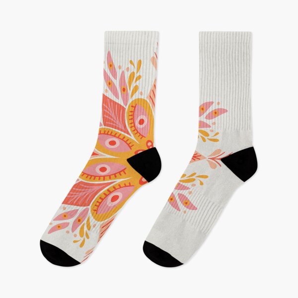 Item preview, Psychedelic Mandala – Pink & Peach designed and sold by Cat Coquillette.