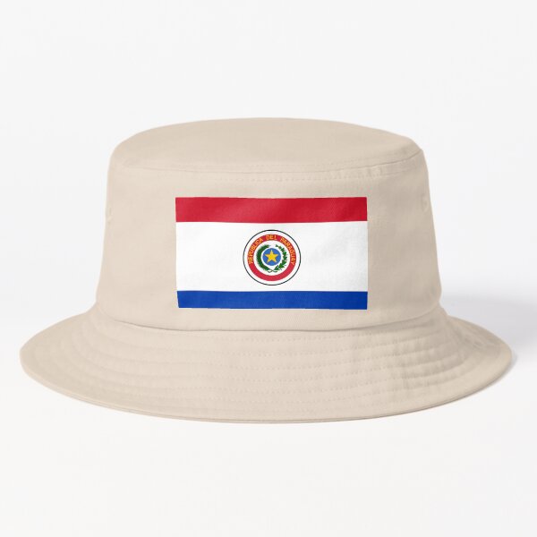 Paraguay Flag T-Shirt Original Product Bucket Hat Sun Cap Paraguay