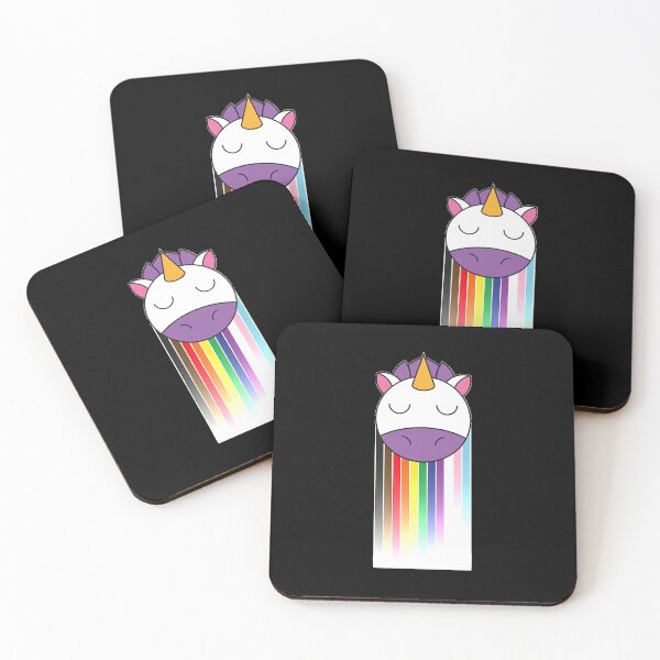 Item preview, UNICORNS-FUNNY-RAINBOWS designed and sold by MichaelReuban1.