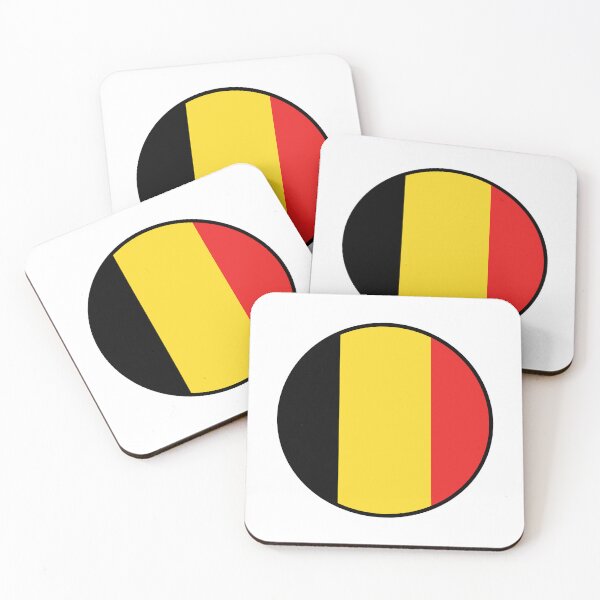 Item preview, BELGIUM FLAG (National Flag Of Belgium) designed and sold by USEFULART-Shop.