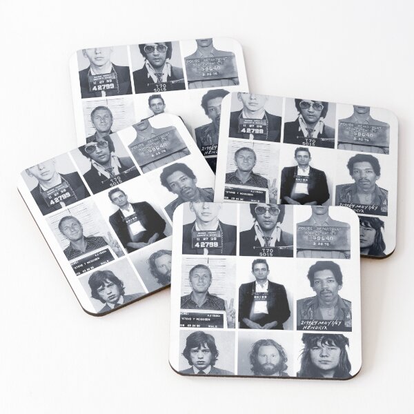 Item preview, Celebrity Mugshots Photography - Rock Stars And Actors designed and sold by centuryretromedia.