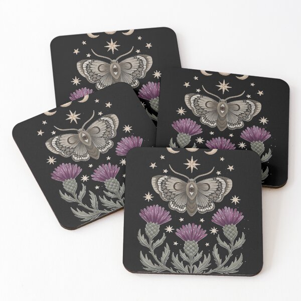 Item preview, Thistles-Funny-Moths designed and sold by KevinJoseph8.