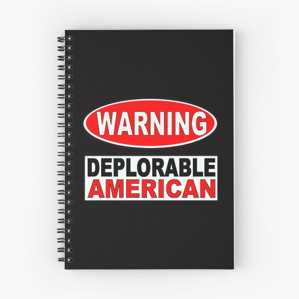 Item preview, DEPLORABLE AMERICAN WARNING 1 designed and sold by MARTYMAGUS1.