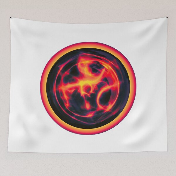 Item preview, Red Futuristic Energy Circle design designed and sold by Dven-Clothes.