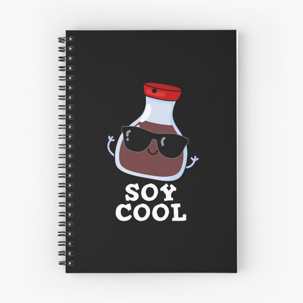 Item preview, Soy Cool Funny Soy Sauce Puns (Dark BG) designed and sold by punnybone.