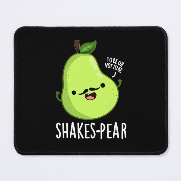 Item preview, Shakes-pear Funny Pear Fruit Puns (Dark BG) designed and sold by punnybone.