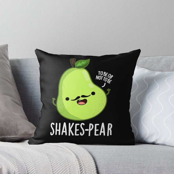 Item preview, Shakes-pear Funny Pear Fruit Puns (Dark BG) designed and sold by punnybone.