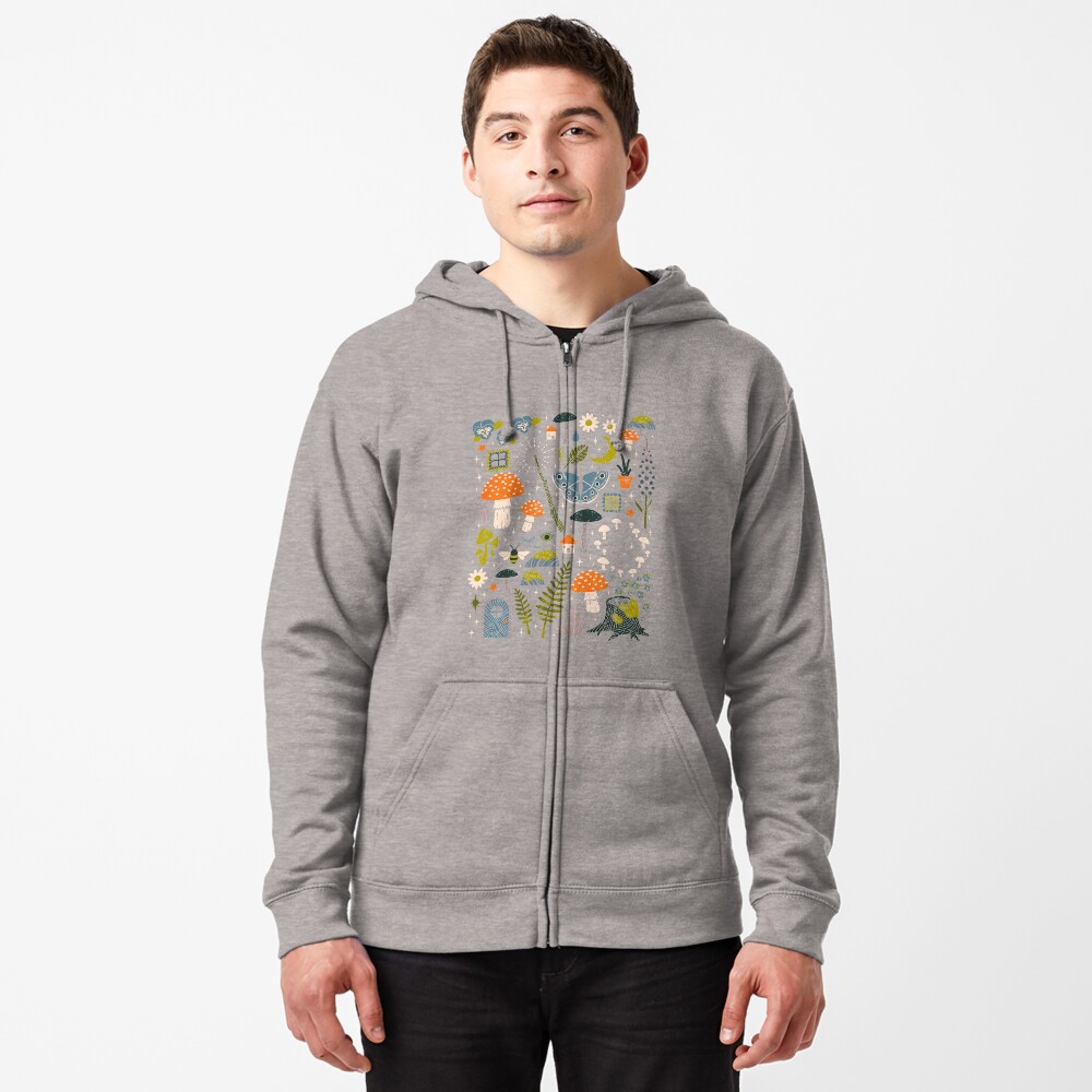 Aperçu de l'œuvre Veste zippée à capuche créée et vendue par LordofMasks.